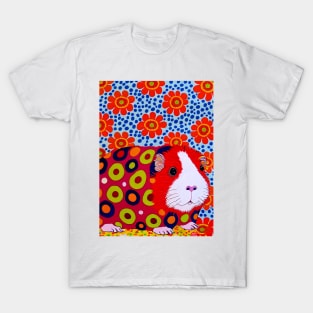 Smell the Flowers, Little Guinea Pig T-Shirt